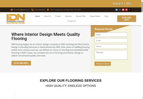 idnflooring.net capture - 2025-05-13 19:04:45