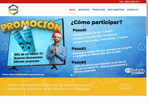 coirsanicaragua.com capture - 2025-05-13 20:17:46
