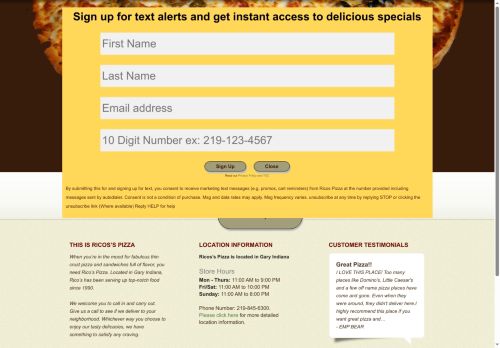 Rico's Pizza capture - 2025-05-13 22:11:32