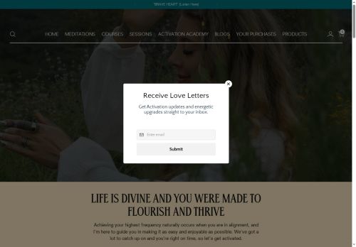 activationvibrations.com capture - 2025-05-13 22:42:52