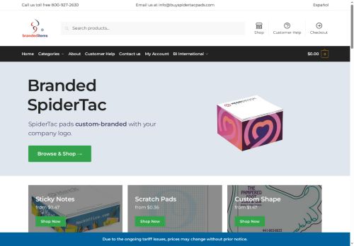 buyspidertacpads.com capture - 2025-05-13 23:08:39