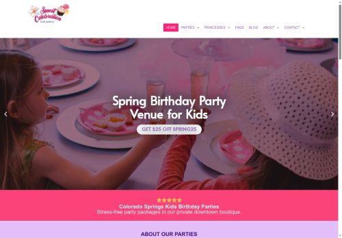 sweetcelebrationparties.com capture - 2025-05-13 23:25:20