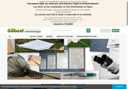 cahurel-entomologie.com capture - 2025-05-14 00:25:33