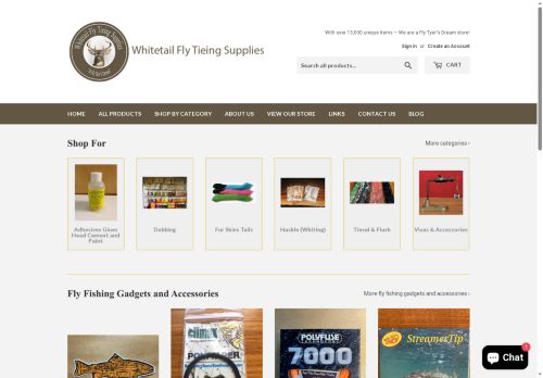 whitetailflytieing.com capture - 2025-05-14 02:00:20