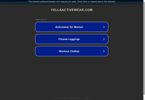 Yella Activewear capture - 2025-05-14 02:06:30