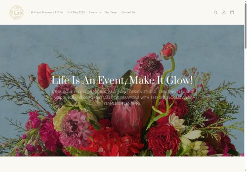glowfloralevents.com capture - 2025-05-14 02:56:37