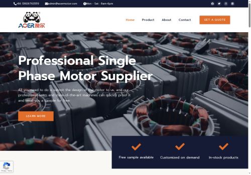 aoermotor.com capture - 2025-05-14 05:53:51