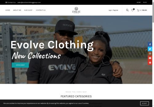 evolveclothingllc.com capture - 2025-05-14 07:26:10