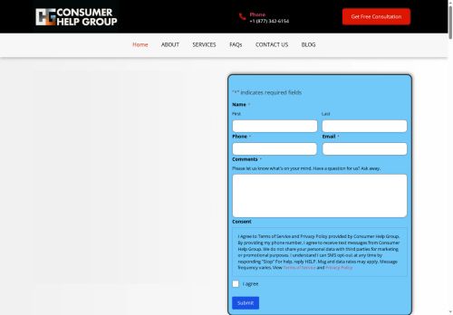 consumerhelpgroup.com capture - 2025-05-14 07:30:45