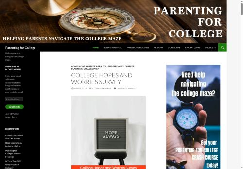parentingforcollege.com capture - 2025-05-14 07:43:32