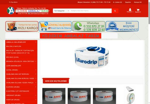 yildirimambalajtarim.com capture - 2025-05-14 07:44:47
