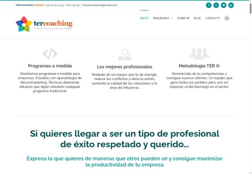 tercoachingeuropa.com capture - 2025-05-14 08:13:30