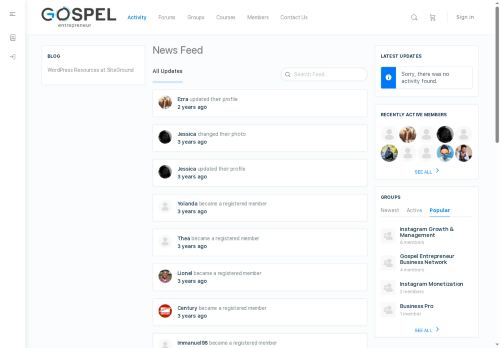 thegospelentrepreneur.com capture - 2025-05-14 08:32:38