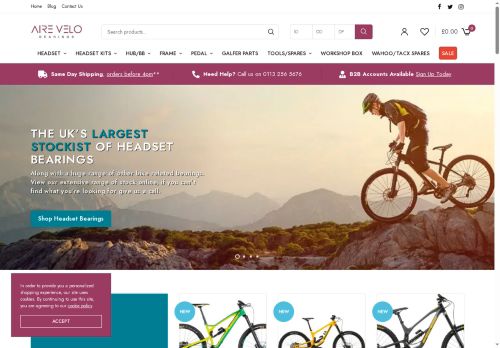 airevelobearings.com capture - 2025-05-14 09:36:40