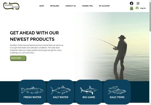 sandbartackle.com capture - 2025-05-14 10:49:45