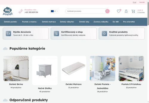 rajposteli.sk capture - 2025-05-14 12:01:17