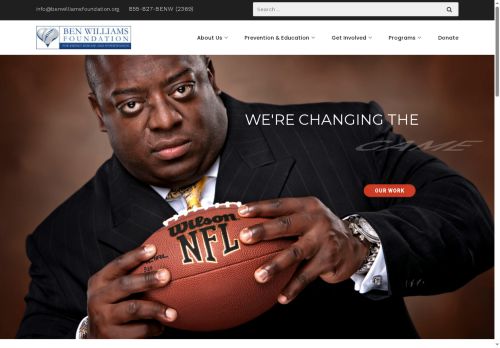 benwilliamsfoundation.org capture - 2025-05-14 12:10:22