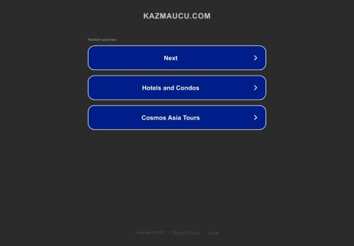 kazmaucu.com capture - 2025-05-14 12:49:08