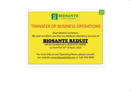 biosantelab.com capture - 2025-05-14 14:04:39