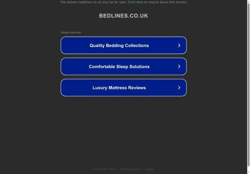bedlines.co.uk capture - 2025-05-14 14:41:20