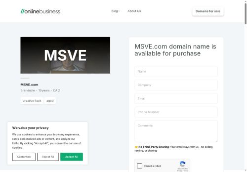 msve.com capture - 2025-05-14 15:25:07