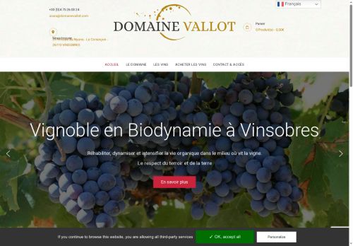 domainevallot.com capture - 2025-05-14 15:50:40