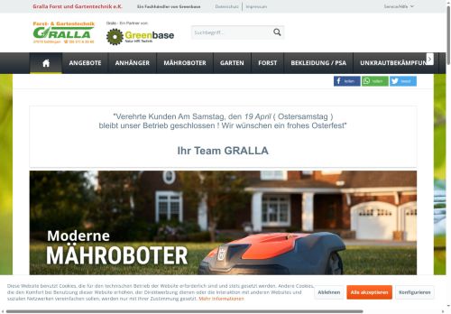 gralla-motorgeraete.com capture - 2025-05-14 16:06:10