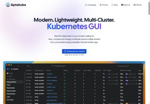 Aptakube capture - 2025-05-14 19:06:25