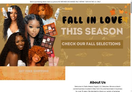 diallobeautysupply.com capture - 2025-05-14 22:36:45