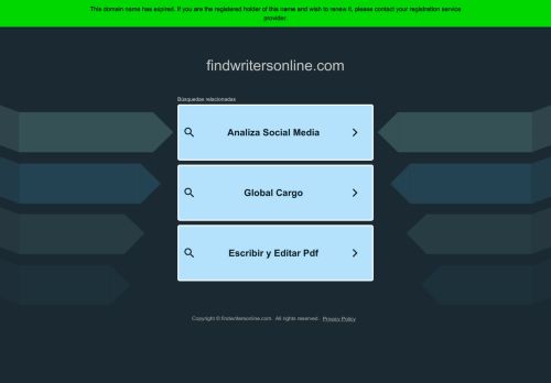 FindWritersOnline.com capture - 2025-05-15 02:42:08