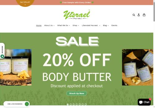 yisraelfamilyfarmshop.net capture - 2025-05-15 02:50:27