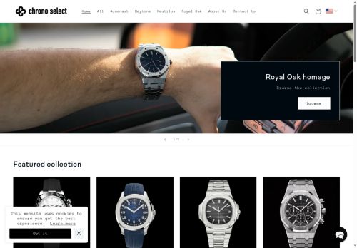 chronoselect.co.uk capture - 2025-05-15 06:36:13