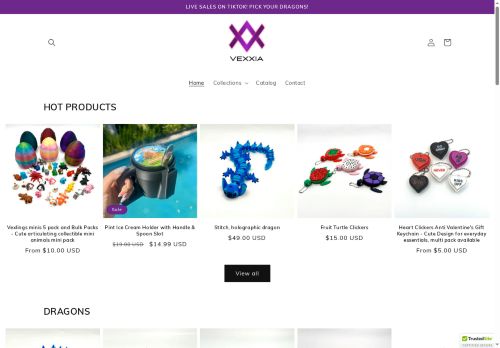 vexxiadesigns.com capture - 2025-05-15 07:26:45