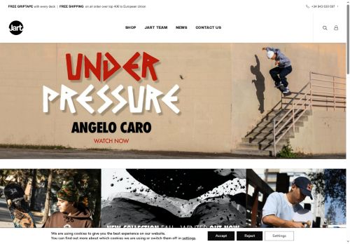 jartskateboards.com capture - 2025-05-15 09:58:21