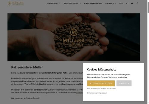 mueller-kaffee.com capture - 2025-05-15 10:03:43