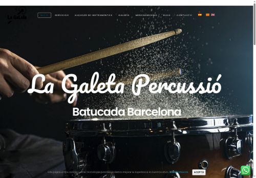 lagaletapercussio.com capture - 2025-05-15 10:58:46
