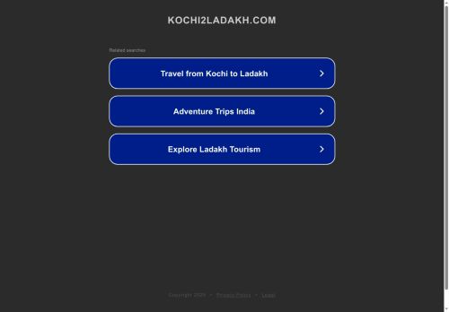 kochi2ladakh.com capture - 2025-05-15 11:39:29