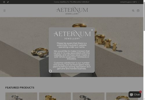 aeternumjewellery.com capture - 2025-05-15 12:16:22