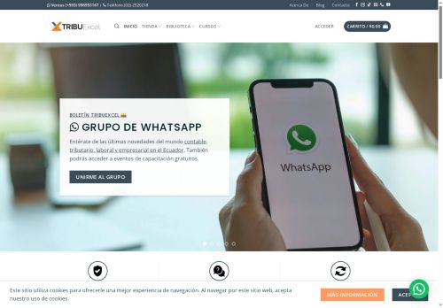 tribuexcel.com capture - 2025-05-15 12:52:46
