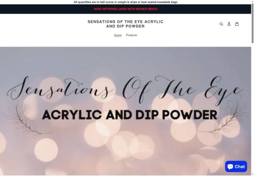 sensationsoftheeye.com capture - 2025-05-15 14:27:20