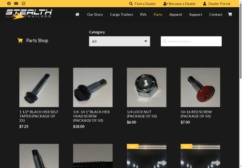 stealthtrailerparts.com capture - 2025-05-15 16:06:14