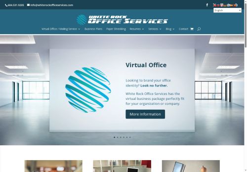 whiterockofficeservices.com capture - 2025-05-15 16:26:37