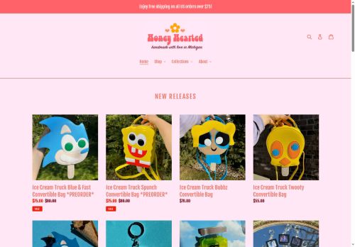 shophoneyhearted.com capture - 2025-05-15 16:54:12