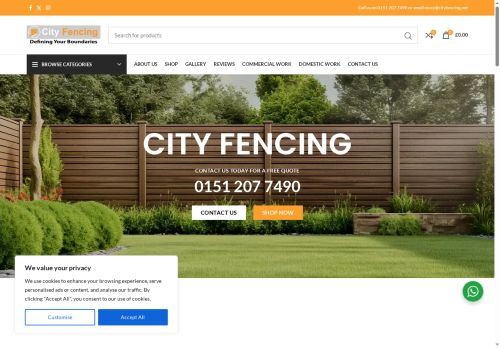 cityfencing.net capture - 2025-05-15 21:36:49