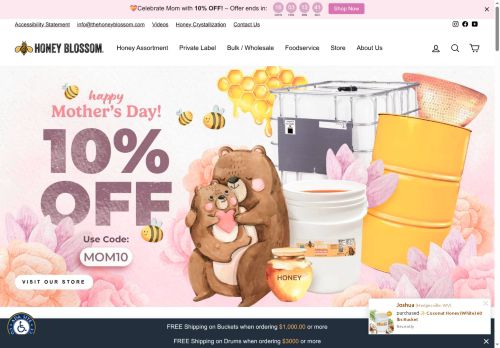 thehoneyblossom.com capture - 2025-05-15 22:46:11