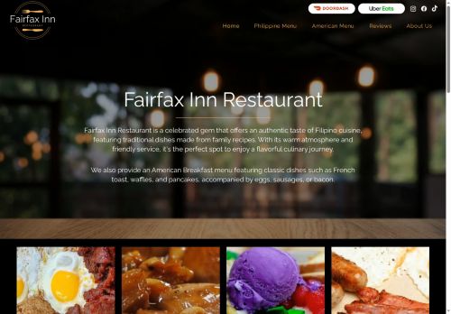 fairfaxinnrestaurant.com capture - 2025-05-15 22:55:52