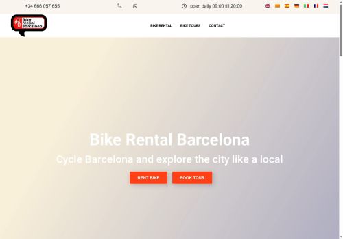 Bike Rental Barcelona capture - 2025-05-15 23:21:50