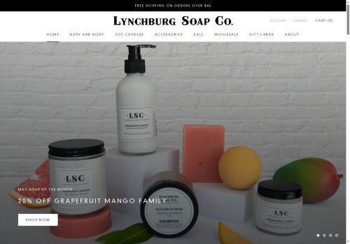 lynchburgsoapcompany.com capture - 2025-05-16 02:24:45