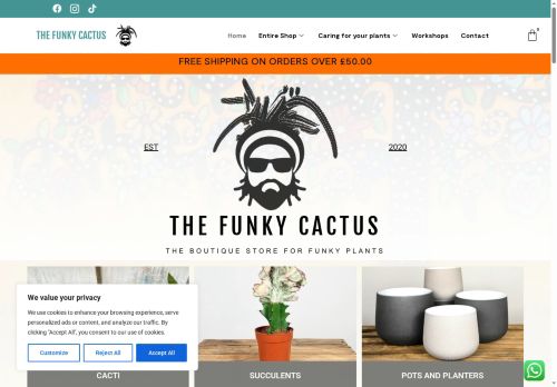 thefunkycactus.co.uk capture - 2025-05-16 02:28:01