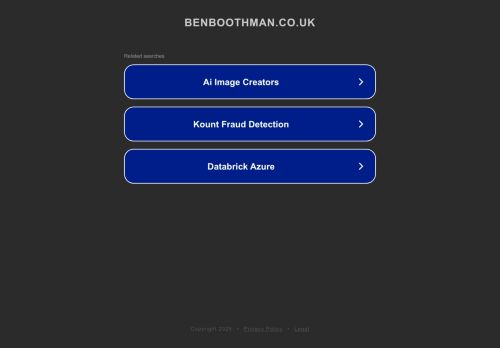 benboothman.co.uk capture - 2025-05-16 03:07:20